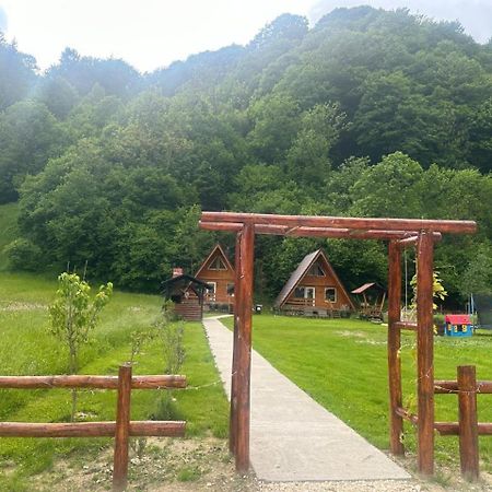 Vila Cabanutze Satic Rucăr Exteriér fotografie