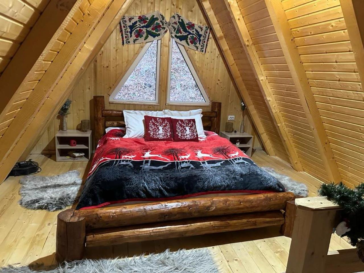 Vila Cabanutze Satic Rucăr Exteriér fotografie