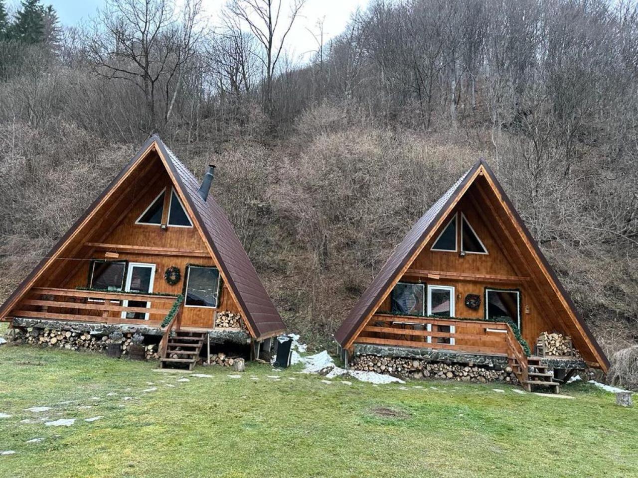 Vila Cabanutze Satic Rucăr Exteriér fotografie