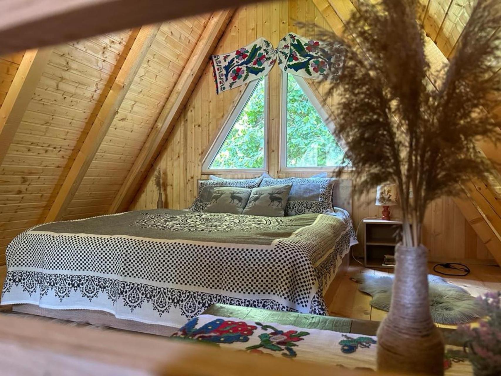 Vila Cabanutze Satic Rucăr Exteriér fotografie