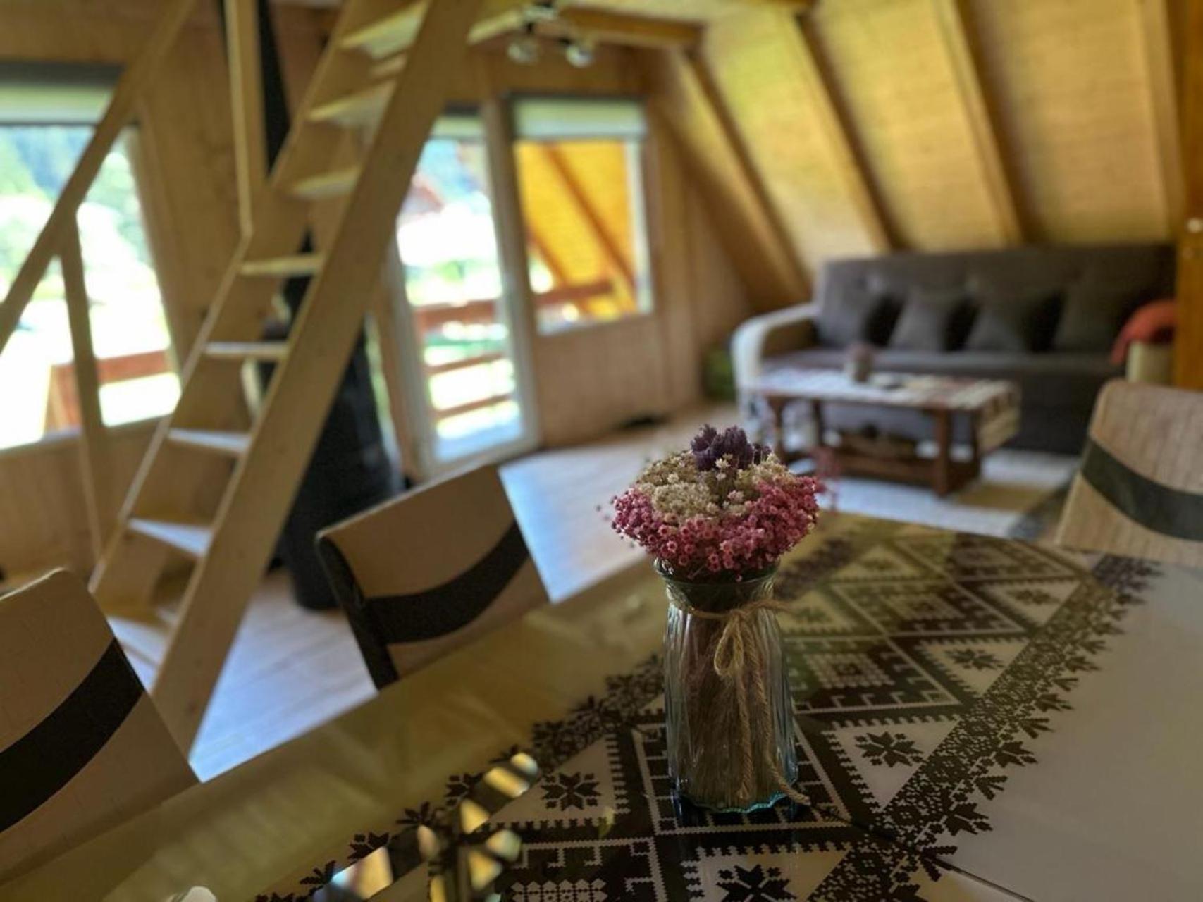 Vila Cabanutze Satic Rucăr Exteriér fotografie