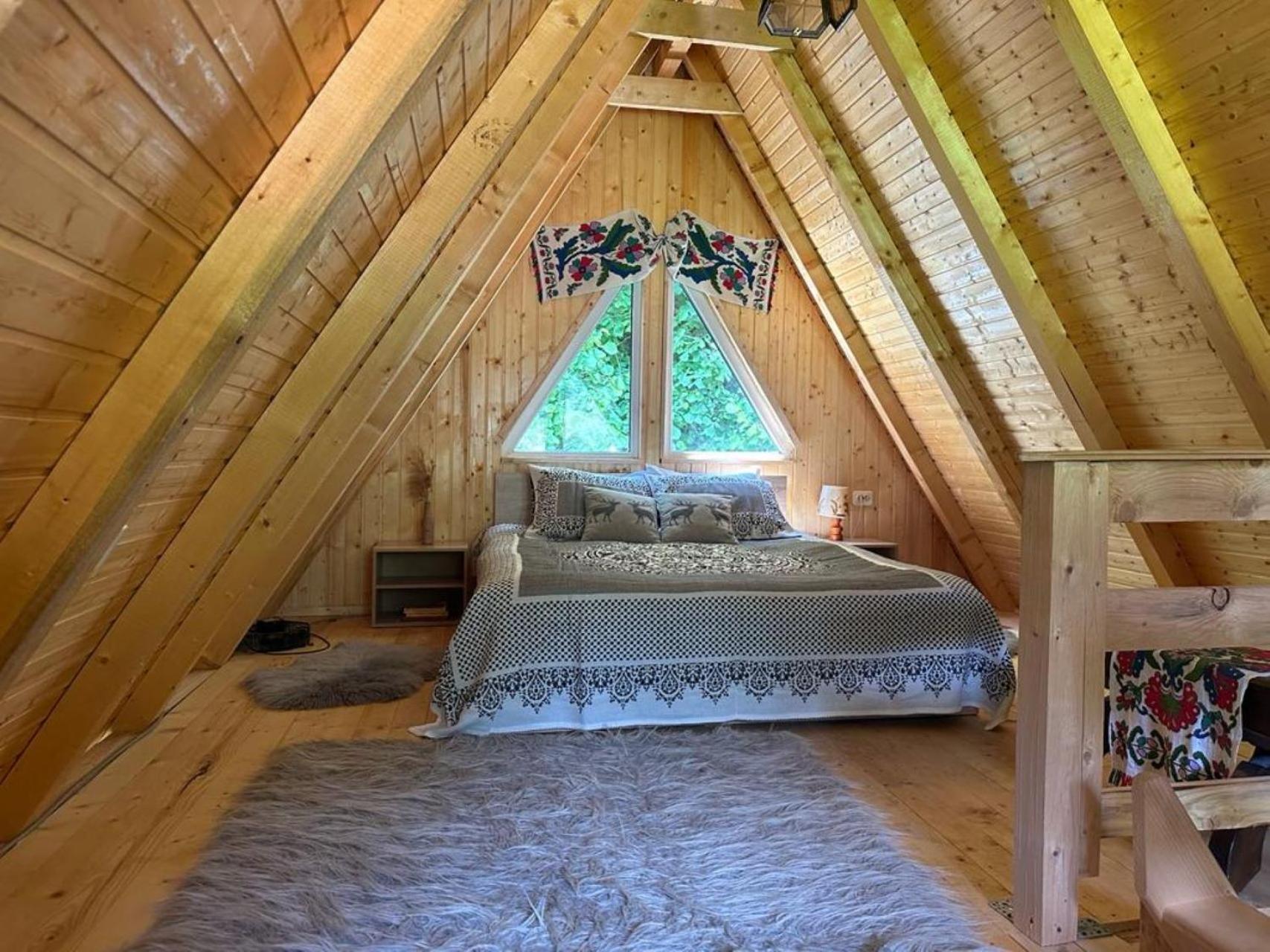 Vila Cabanutze Satic Rucăr Exteriér fotografie